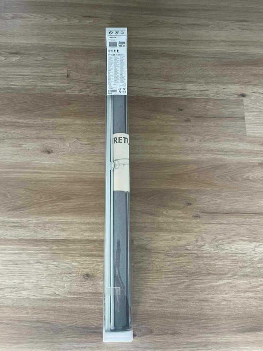 Estore de correr opaco, cinz clr, 100x195 cm IKEA NOVO NA CAIXA