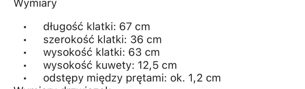 Klatka dla ptaków