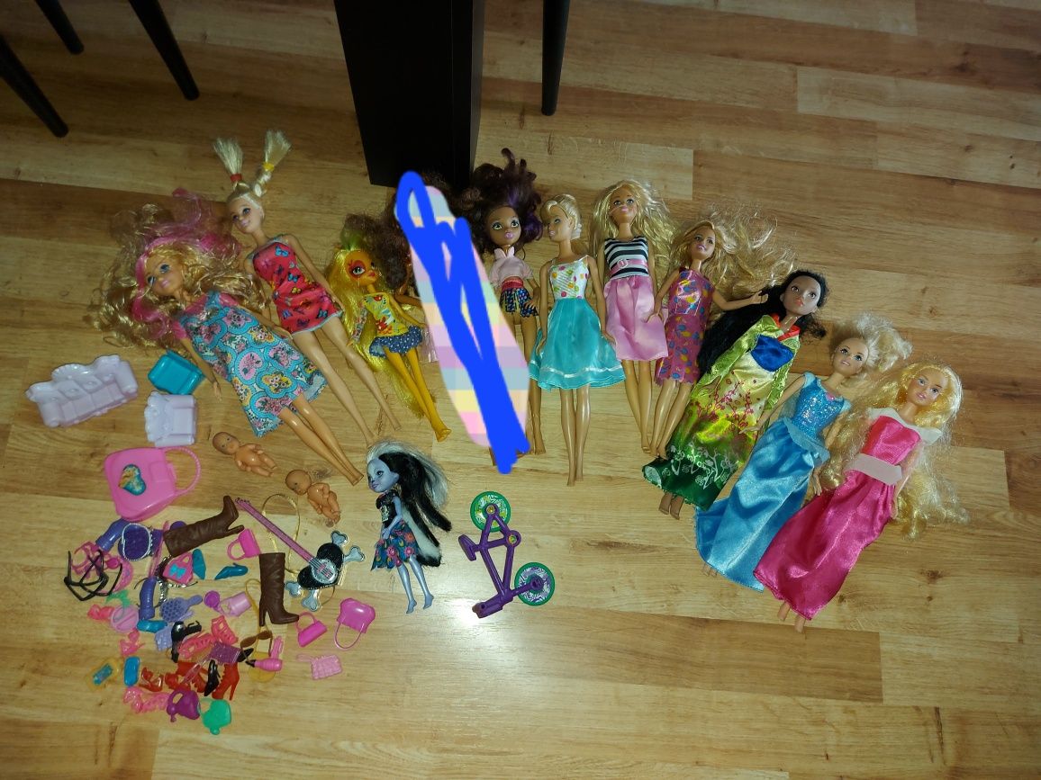 Lalki barbie różne