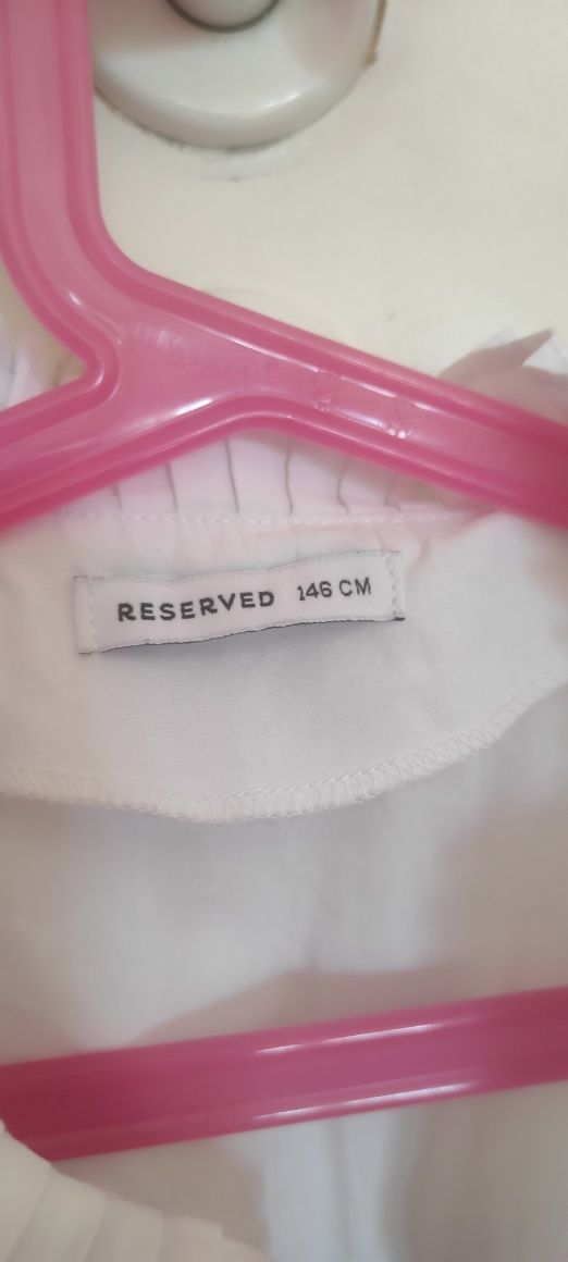 Bluzka koszulowa biała 146 Reserved