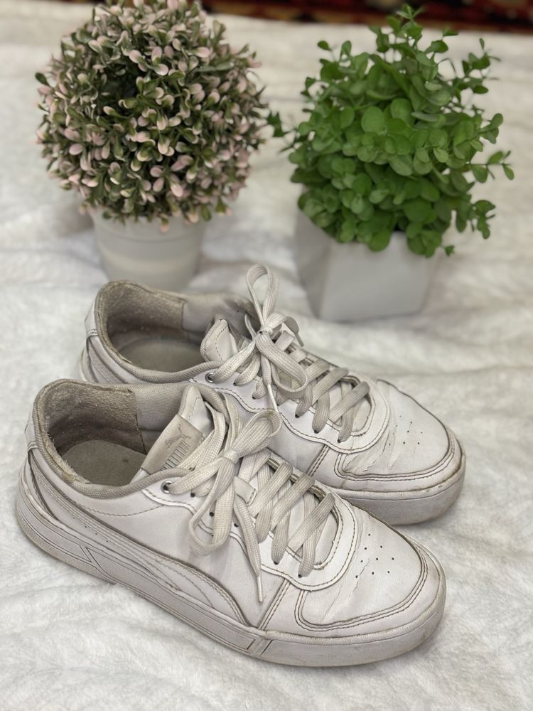 Кросовки Пума Puma женские белые