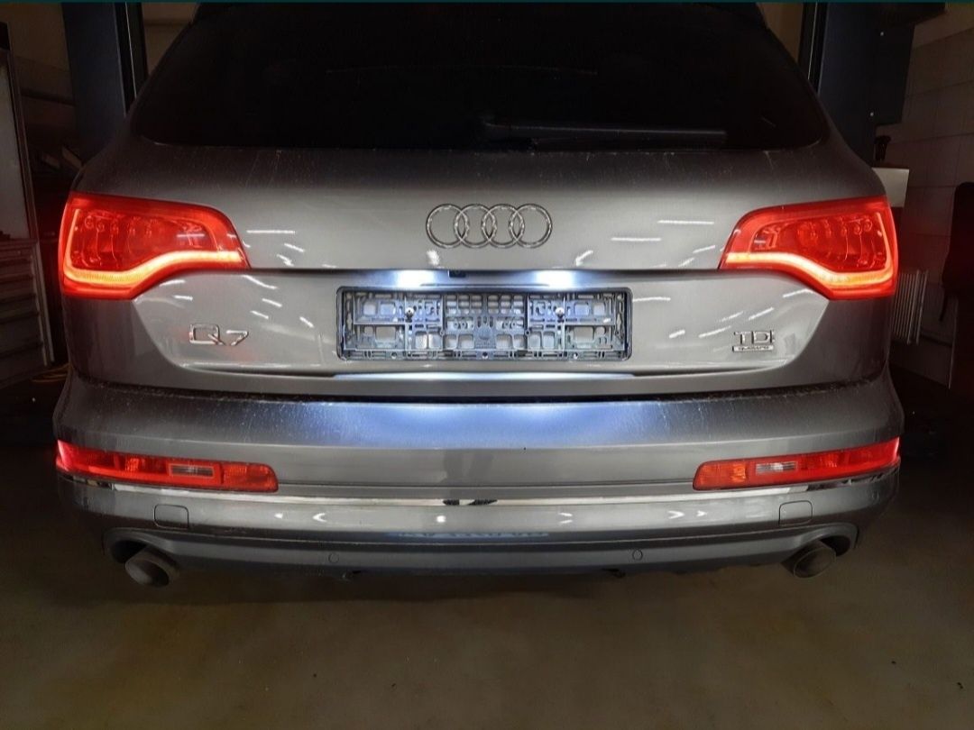 LED подсветка номера Audi Ауди A3 A4 A6 Q7