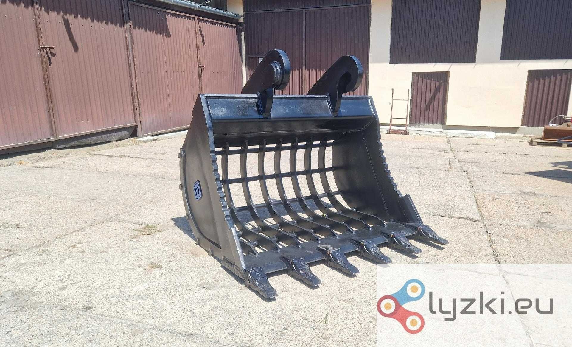 Łyżka ażurowa przesiewowa 1m3 150cm 19-30T JCB CAT Volvo Komatsu