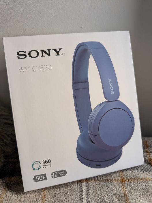 SONY WH-C520 HEADSET Na sprzedaż. Kolor jasnoniebieski.