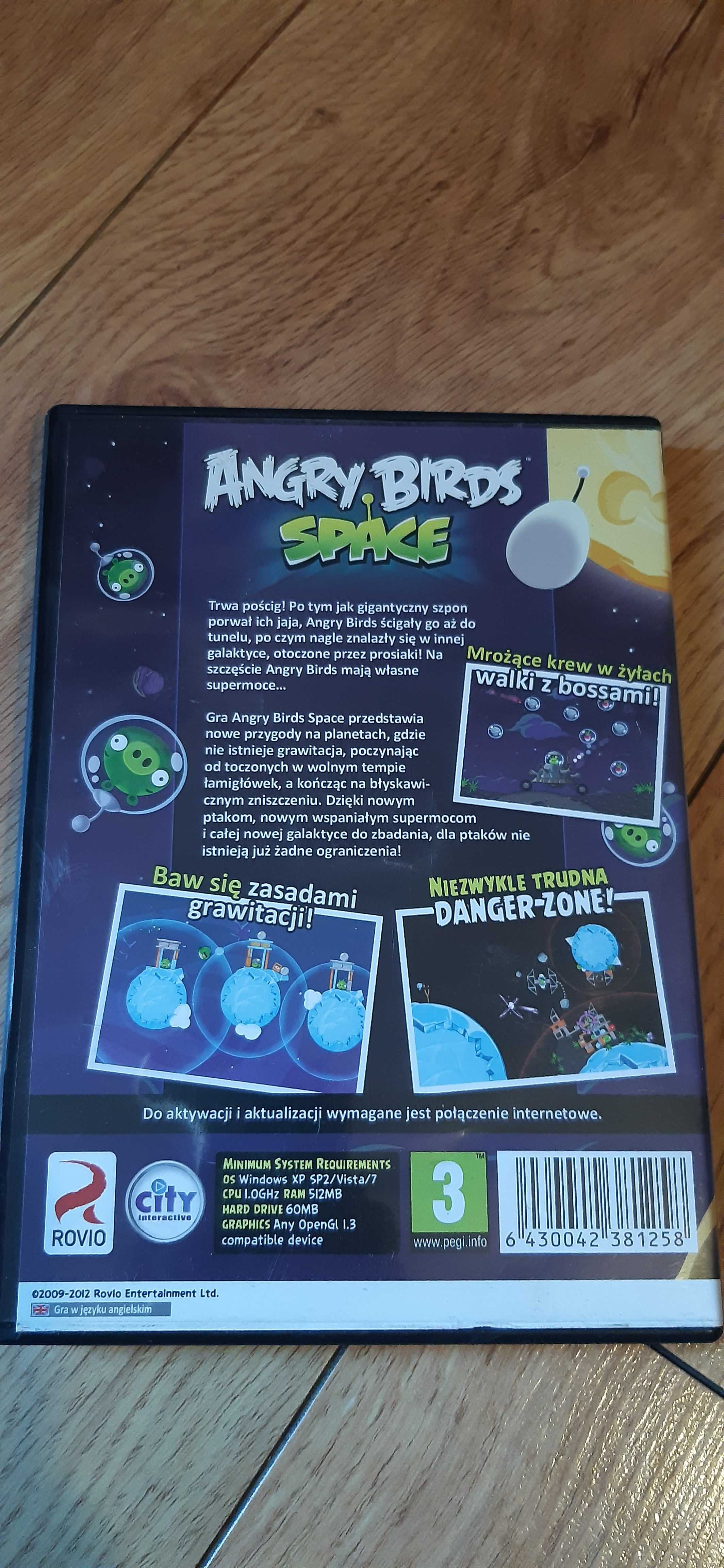 Gra Angry Birds Space PC PO POLSKU