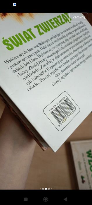 Książka świat zwierząt