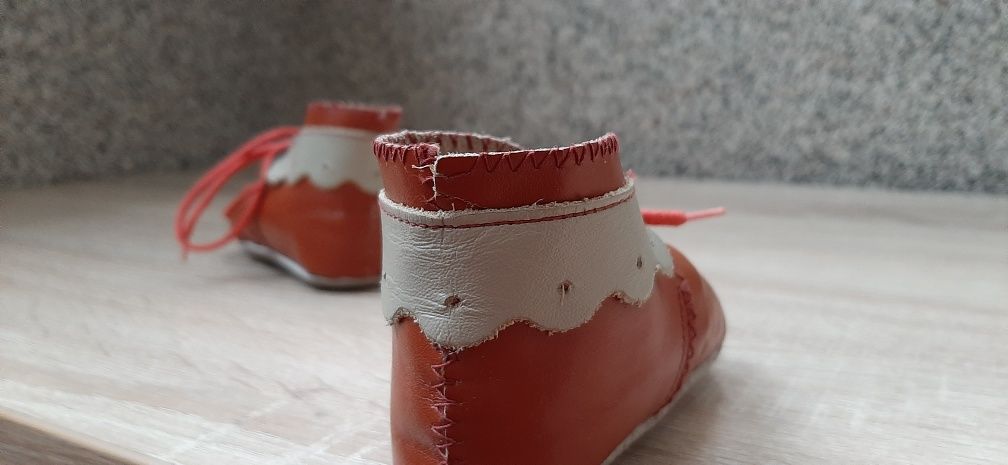 Пинетки кожаные обувь для малышей