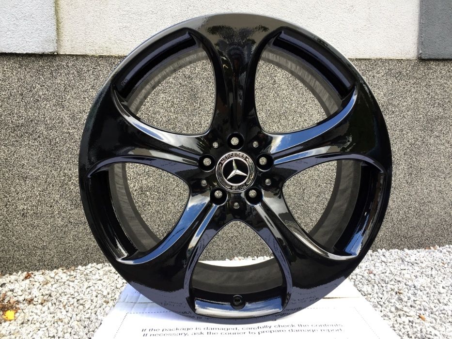 Oryginalne felgi 20 5x112 MERCEDES W222 S klasa czarny połysk