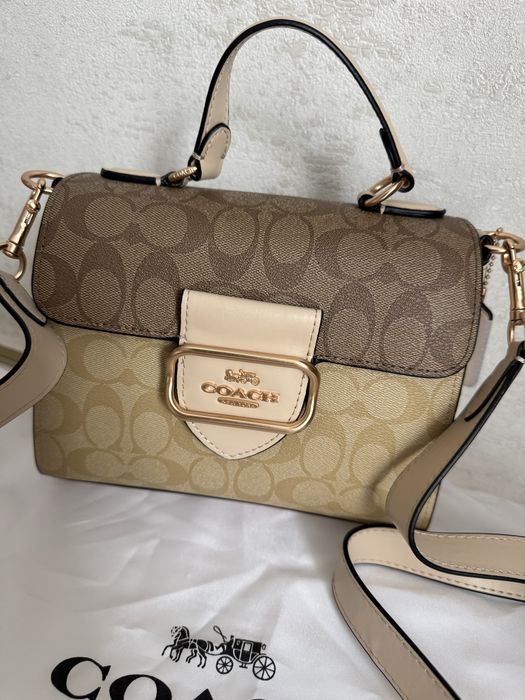 Сумка coach morgan satchel, сумка коач оригінал