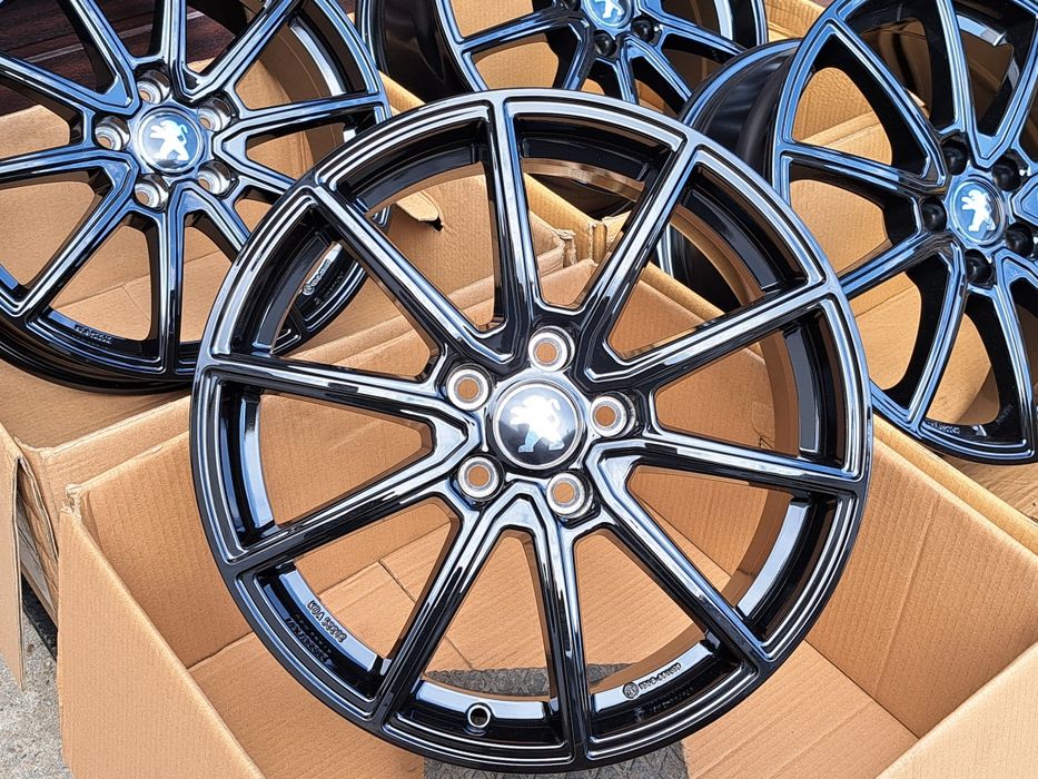 Alufelgi 18' PSA 5x108 PEUGEOT 3008, 308, 508, 5008, 605, 607 CZARNE!!