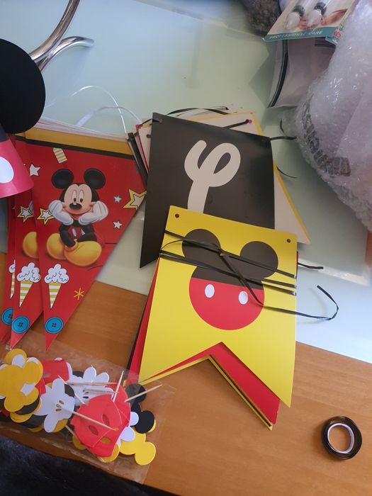 Conjunto artigos festa Michey