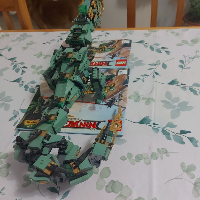 Lego ninjago zielony smok