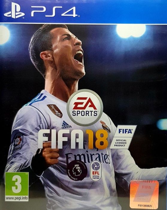 PS4 Fifa 16, Fifa 17, Fifa 18 / 3 GRY / NOWE