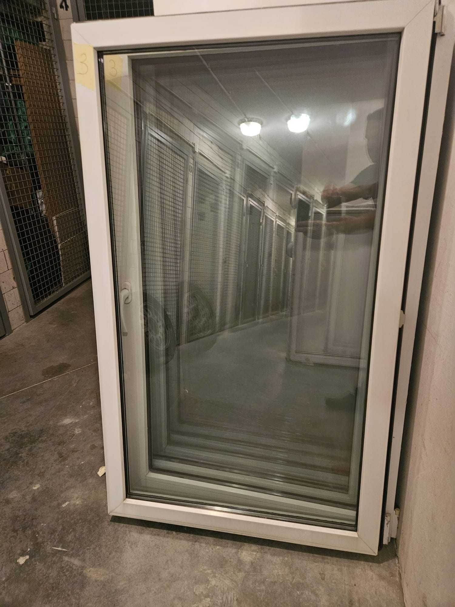 Okna VEGA 177x145cm (UR+R) białe PCV, 2008r. stan bdb, 2szt, Gdańsk