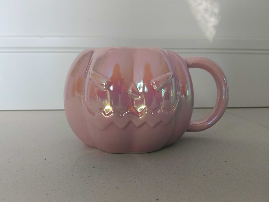 Opalizujący kubek dynia - 330 ml