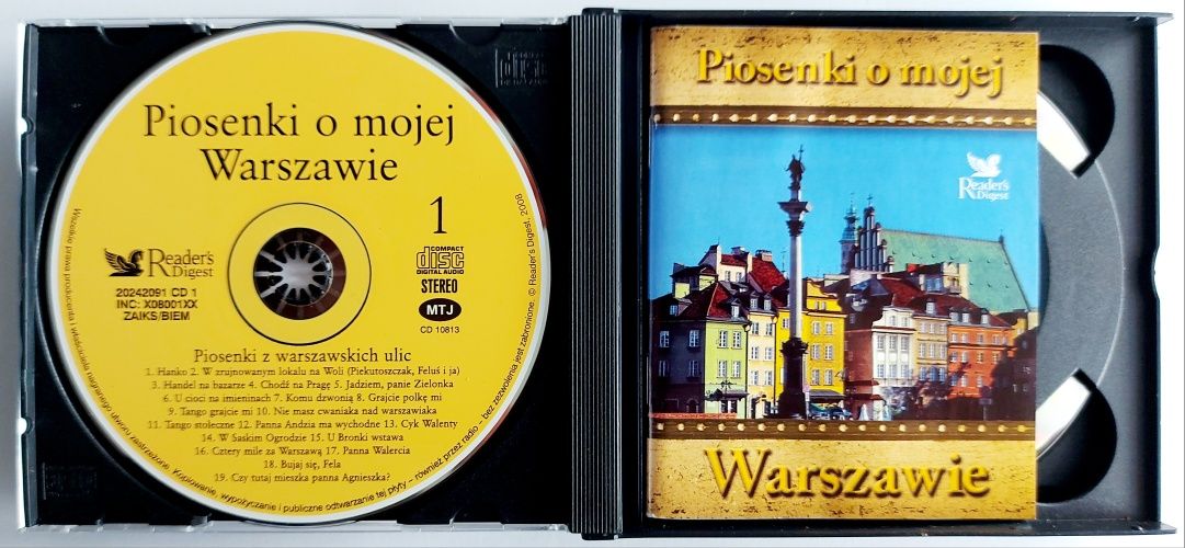 Piosenki O Mojej Warszawie 3CD Box 2008r