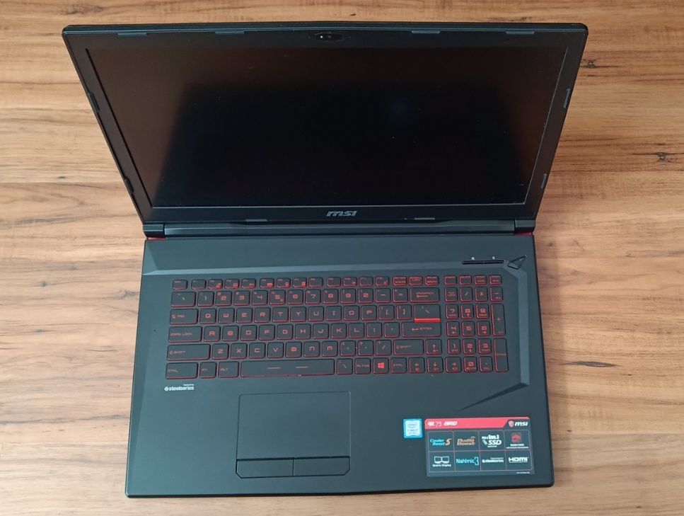 Laptop 17" MSI GL73 8RD