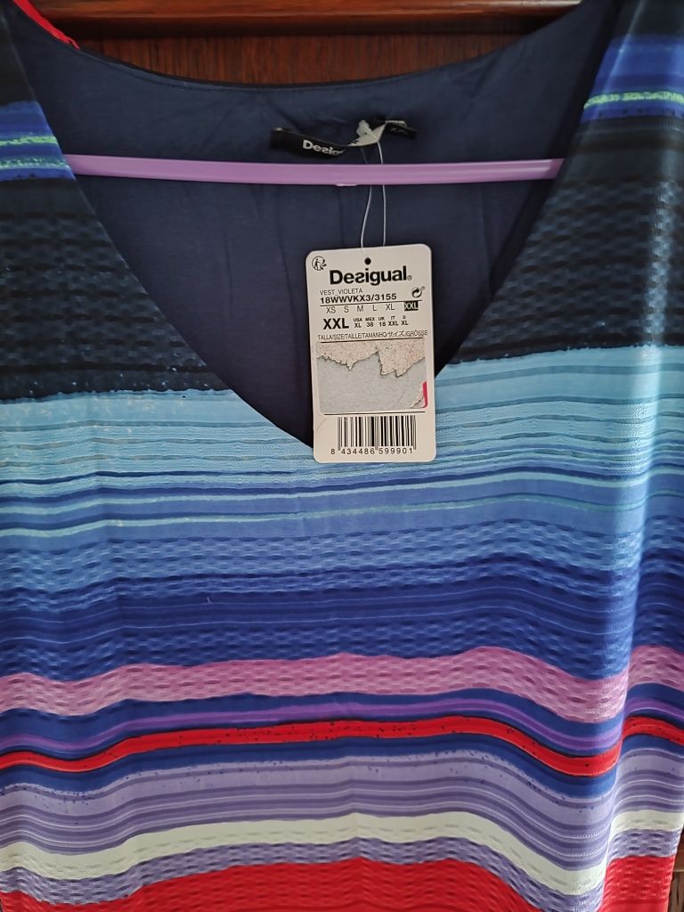 Nowa sukienka Desigual - r. XXL