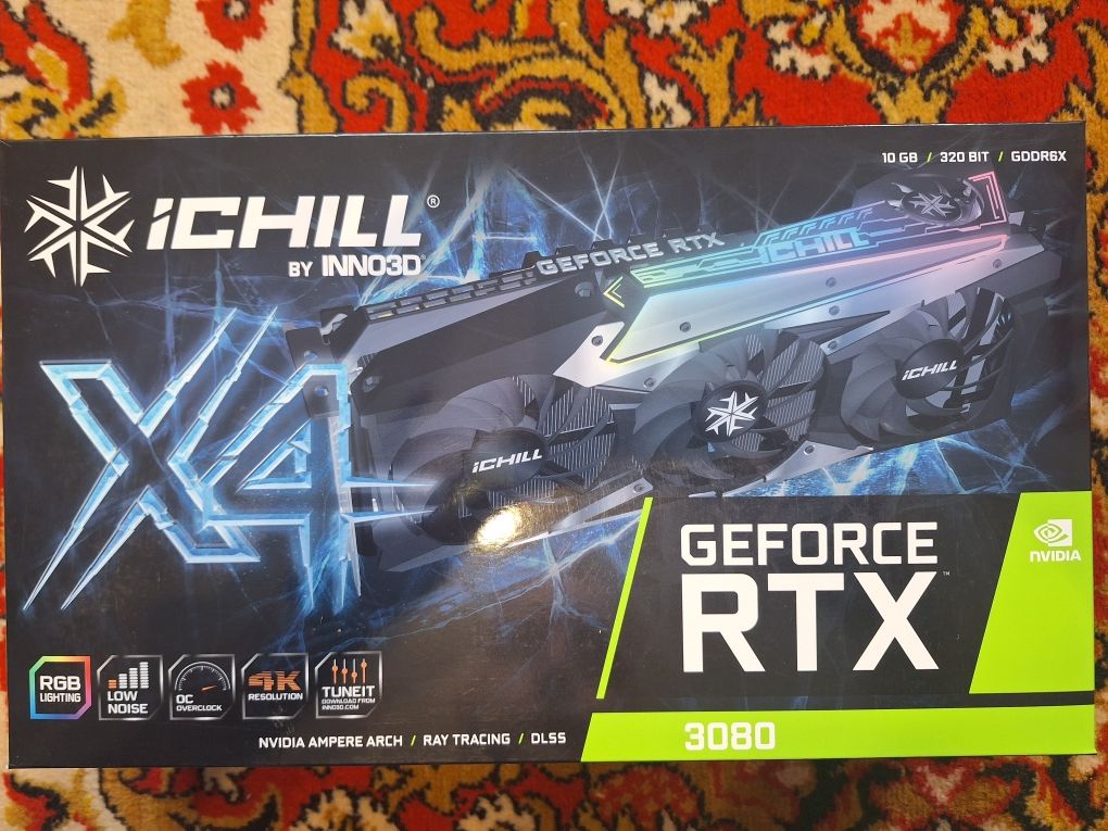 Відеокарта RTX 3080 10Gb Inno3d Ichill X4