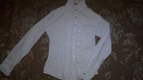 рубашка блузка белая