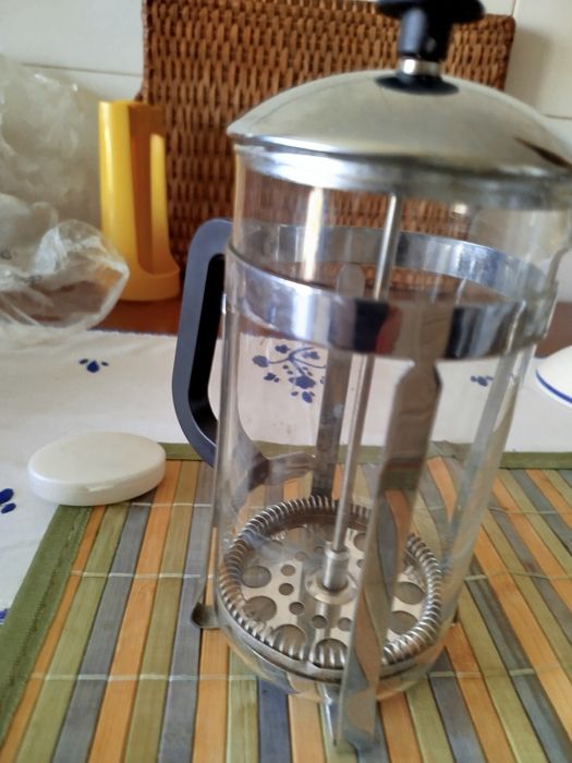 Cafeteira para chá ou café em vidro