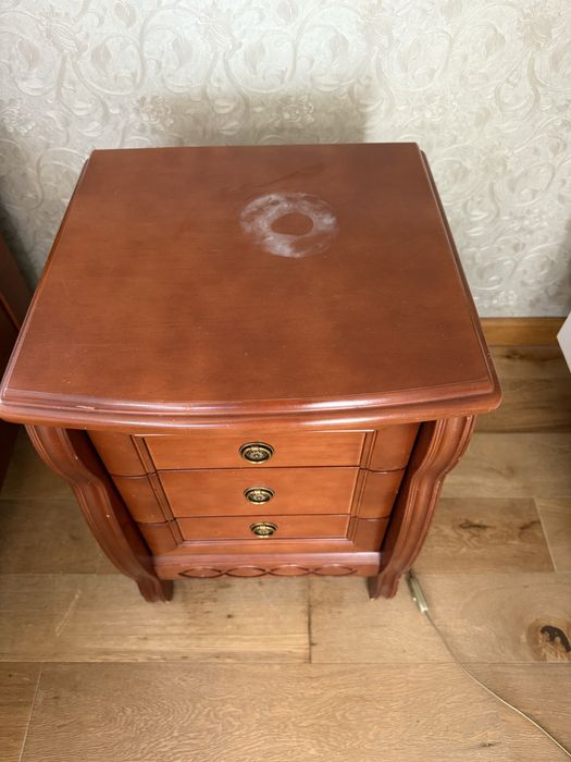 NOWA CENA Zestaw drewnianych mebli