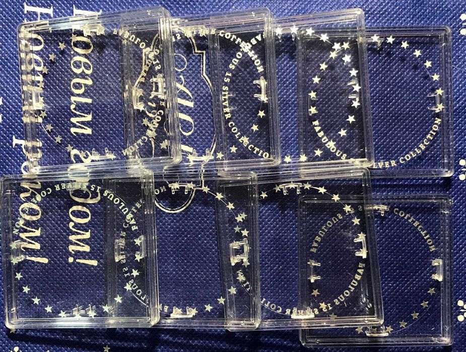 Капсули для монет 14, 16, 20, 25, 26, 28, 31, 32, 33, 35 38,6 50 80 мм