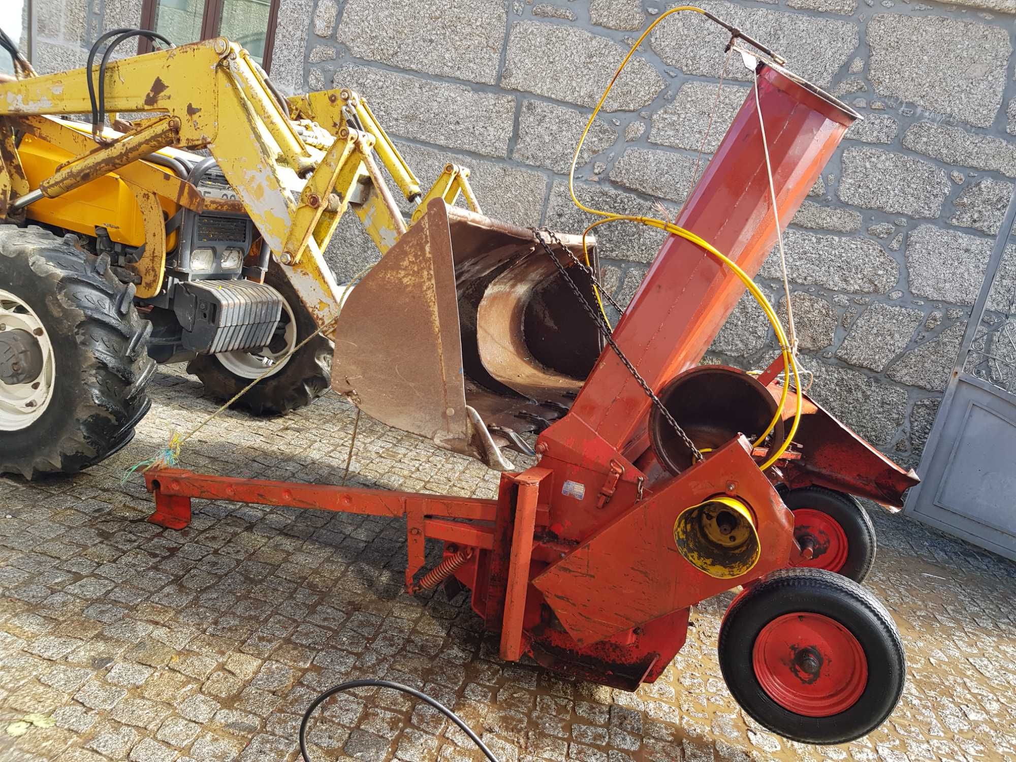 Maquina de ensilar PZ e maquina de Ensilar erva Spragelse