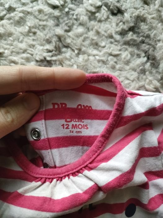 Koszulka z długim rękawem 9-12 msc