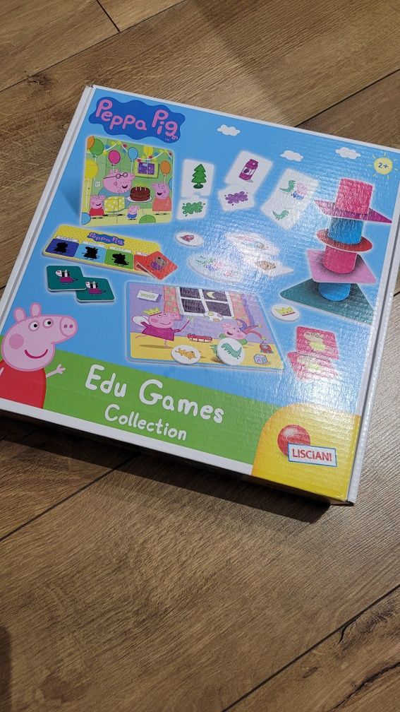 Peppa pig, swinka pepa. Gra,puzzle magnetyczne. Jak nowe!