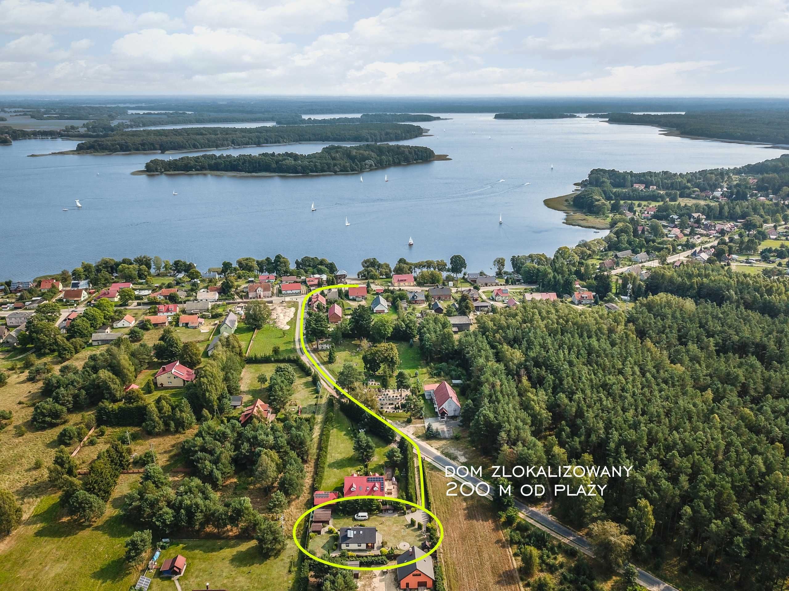 Dom, domek nad jeziorem, mazury, jacuzzi, sauna. Siemiany, Jeziorak