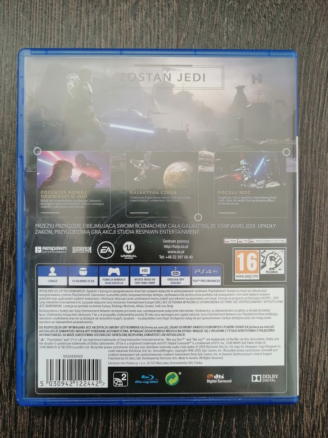 Gra Star Wars Jedi - upadły zakon PS4