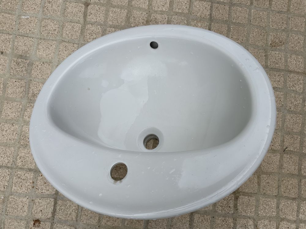 Lavatório para encastrar