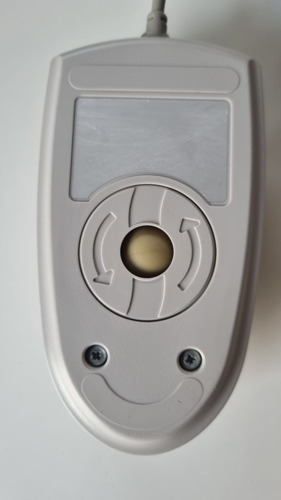 Retro myszka komputerowa logitech kulkowa RS232 com Mouse