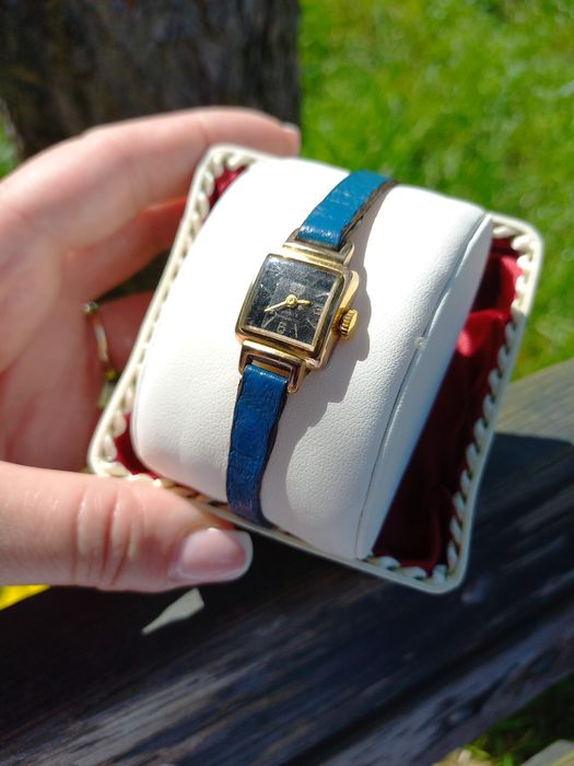 Zegarek umf ruhla vintage stary 20 mikronów naręczny sprawny