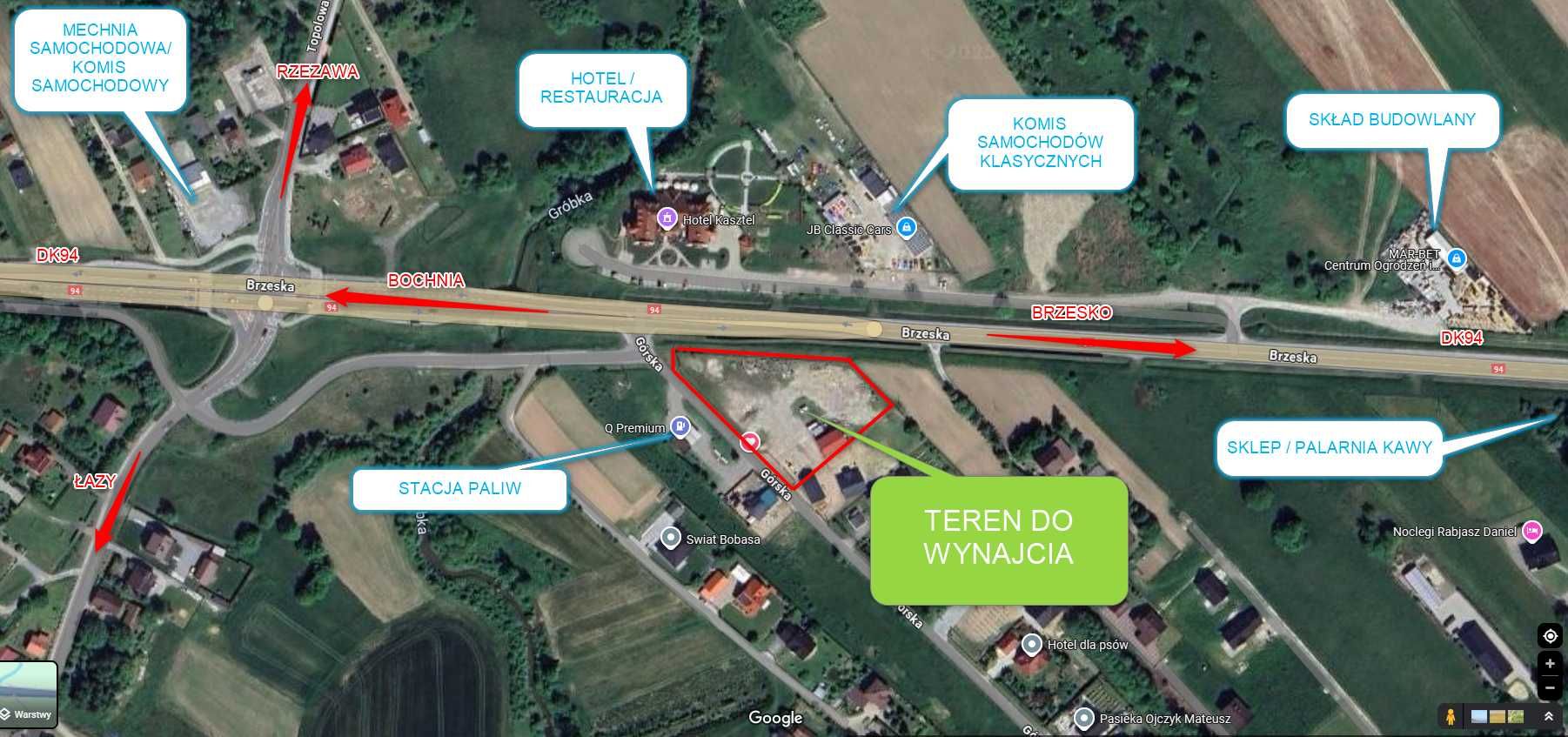 Do wynajęcia magazyn hala z dużą działką 5000m^2. DOBRA LOKALIZACJA.
