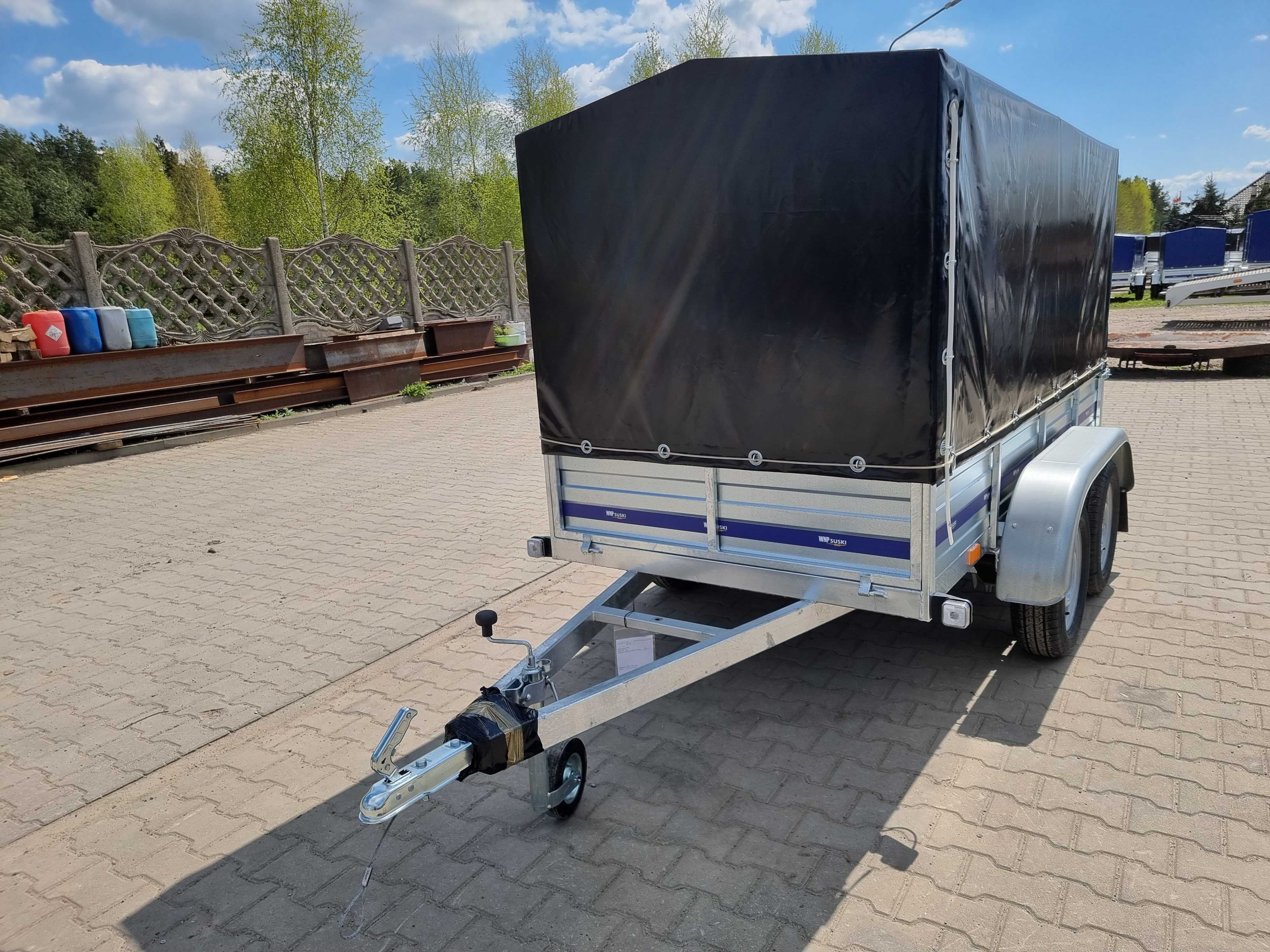 Przyczepa zb Suski 250x125x120 4x resor Producent Dostawa
