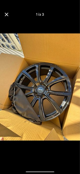 Диски нові 5 112 r18 Ovim black edition , титани