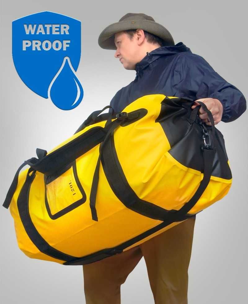 NOWY plecak sucha torba drybag PVC wodoodporny 120l packraft kajak SUP