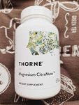 Thorne Magnesium Citramate магній цитрат магний 90 капсул Торн