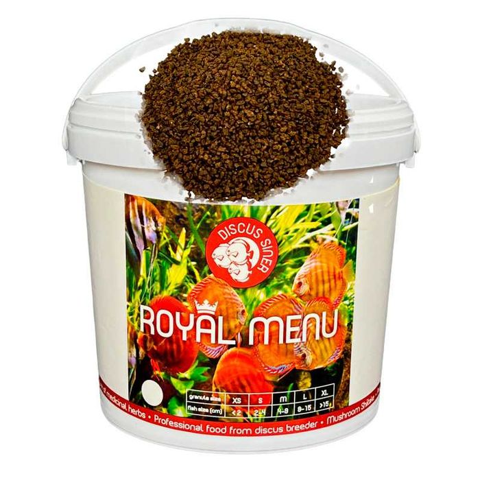 Royal Menu Discus-Siner L, paletki, skalary, pielęgnice, pokarm, 100g