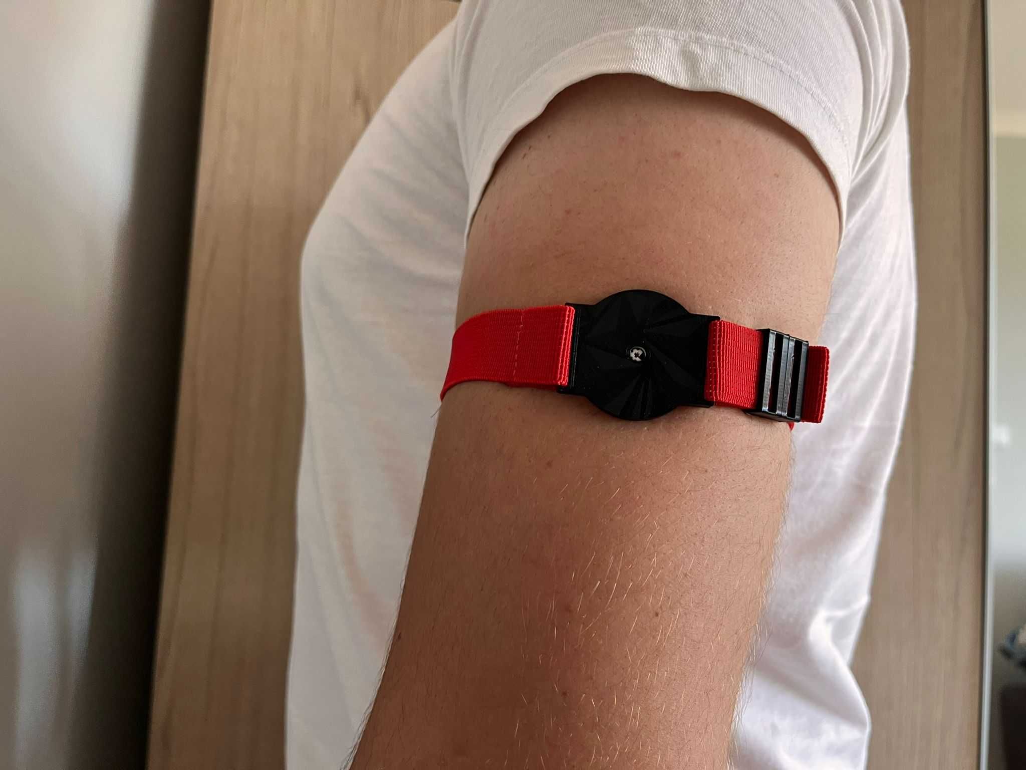 Opaska ochronna na sensor FreeStyle Libre 2 CZERWONA