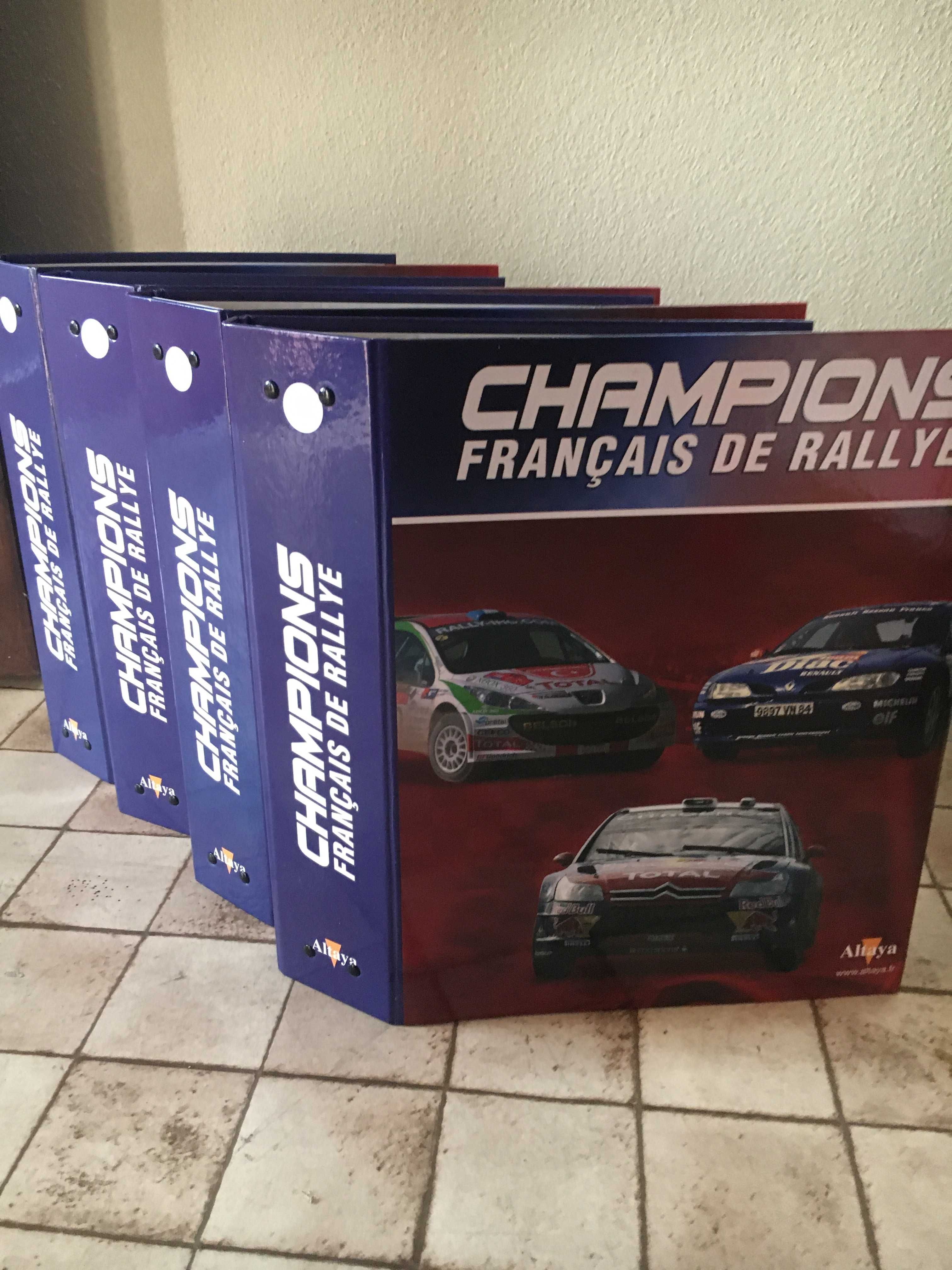 Coleção de 60 fascículos Altaya Champions Français de rallye
