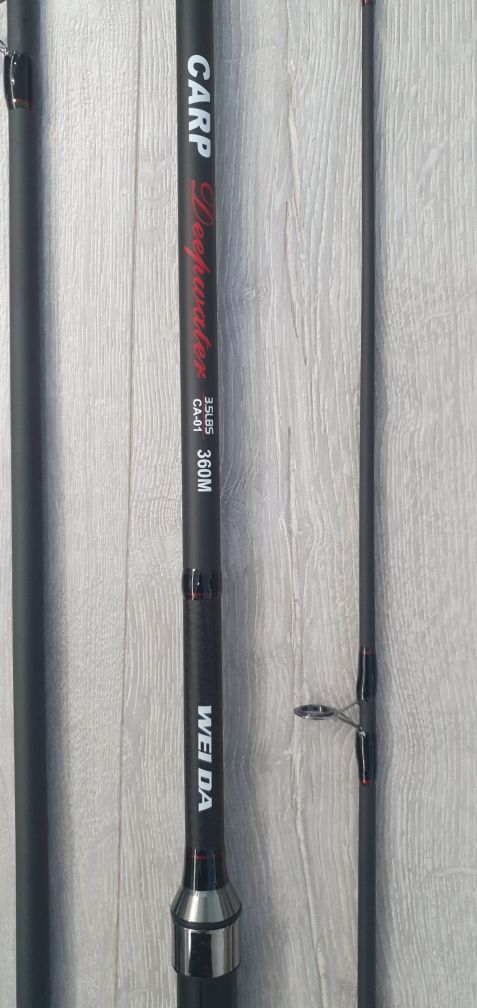 Карповое удилище Weida Deepwater Carp3.6 и 390 3.5lb кольцо 50 carbon