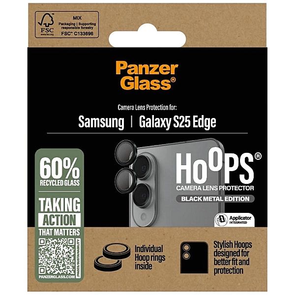 Szkło hartowane na obiektyw PanzerGlass Hoops Lens Protector na Samsun