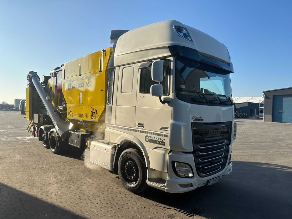 mobilny młyn stade  alkalzacja zbóż śrutowanie śrutowanie kukurydzy