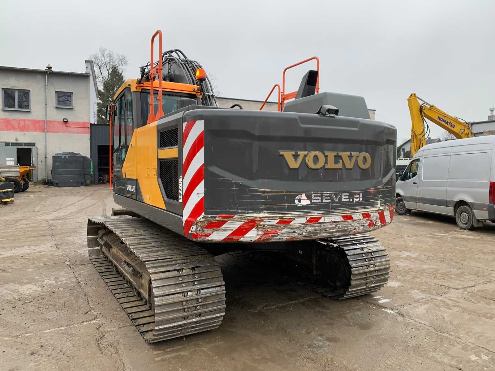 Volvo EC 220 EL koparka gąsienicowa 25 ton tylko 4750 mtg 2018 EC220