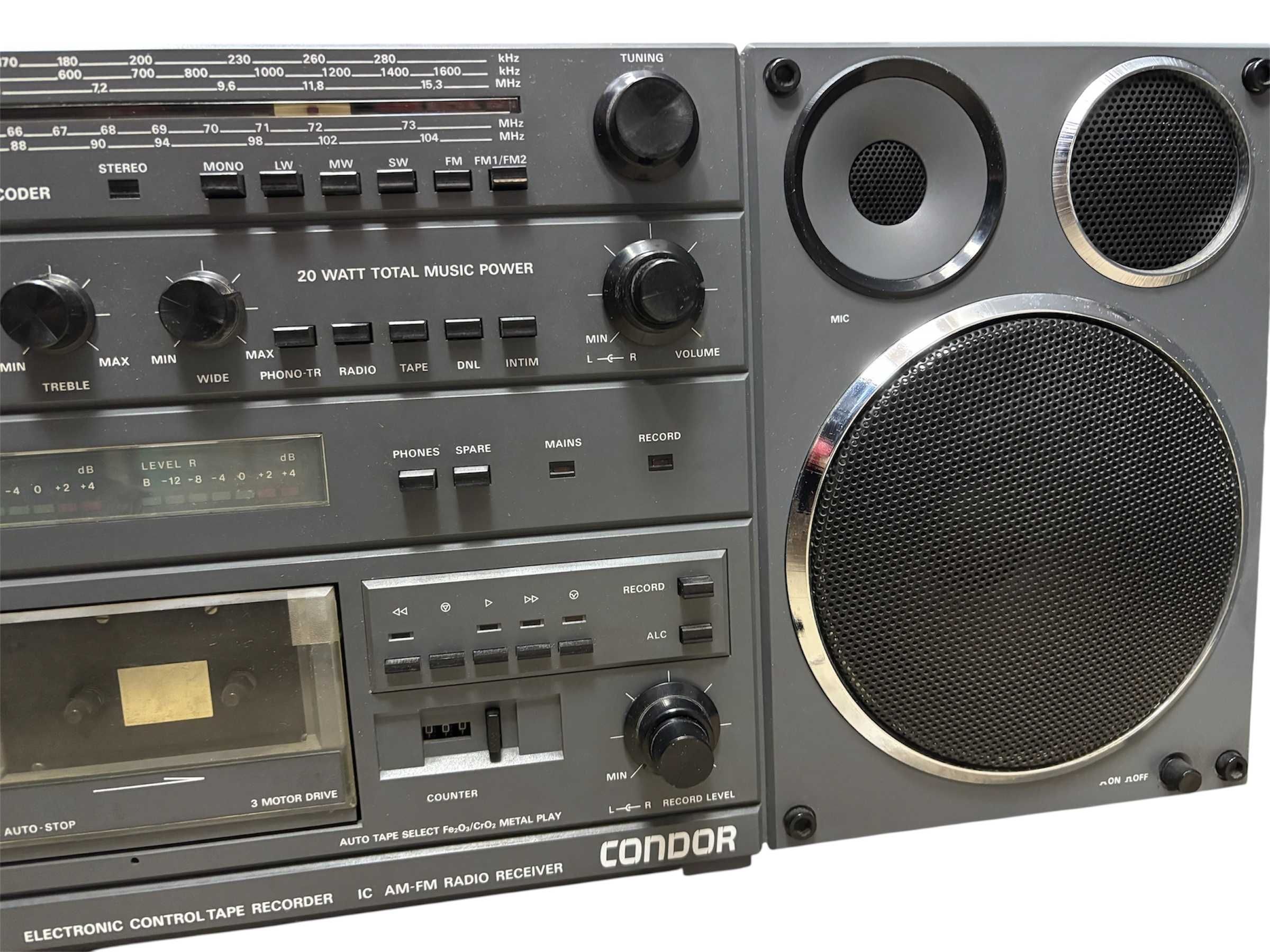 Radiomagnetofon Unitra Condor RM820 S