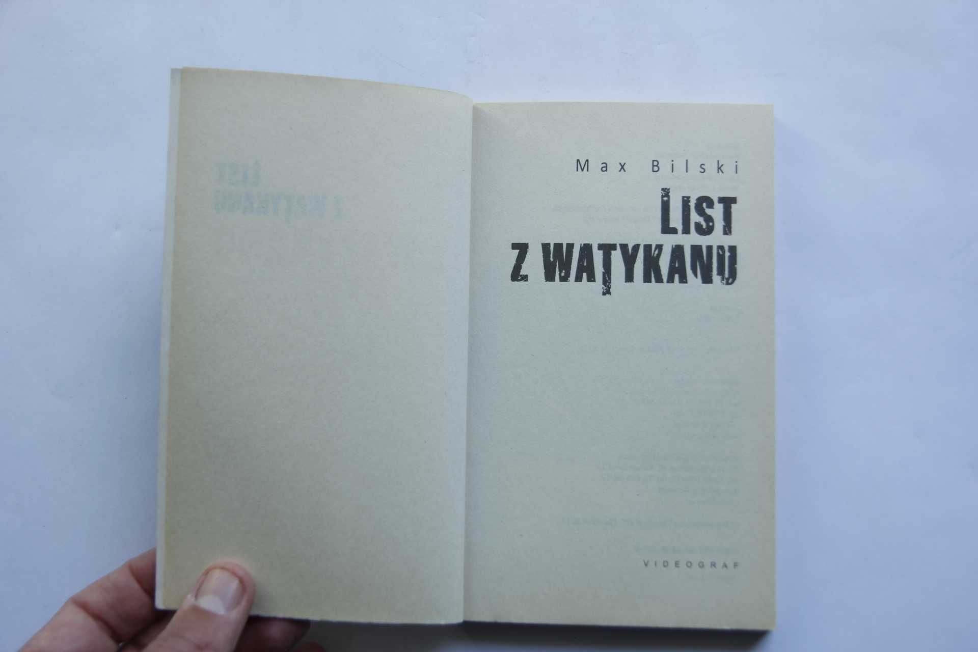 List z Watykanu Max Bliski seria Podróże ze śmiercią