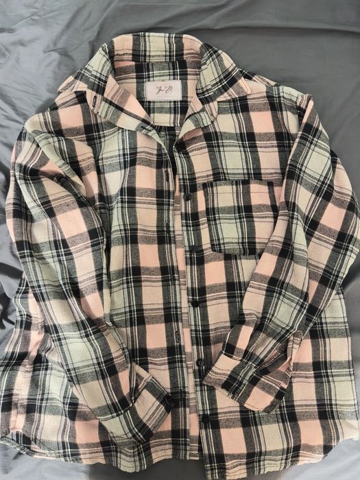 Жіноча сорочка в клітинку oversize